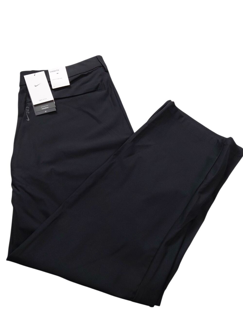 Nike Men 34x32 24.7 Perfect Stretch UV Loose-Fit Utility Black HV0377-010